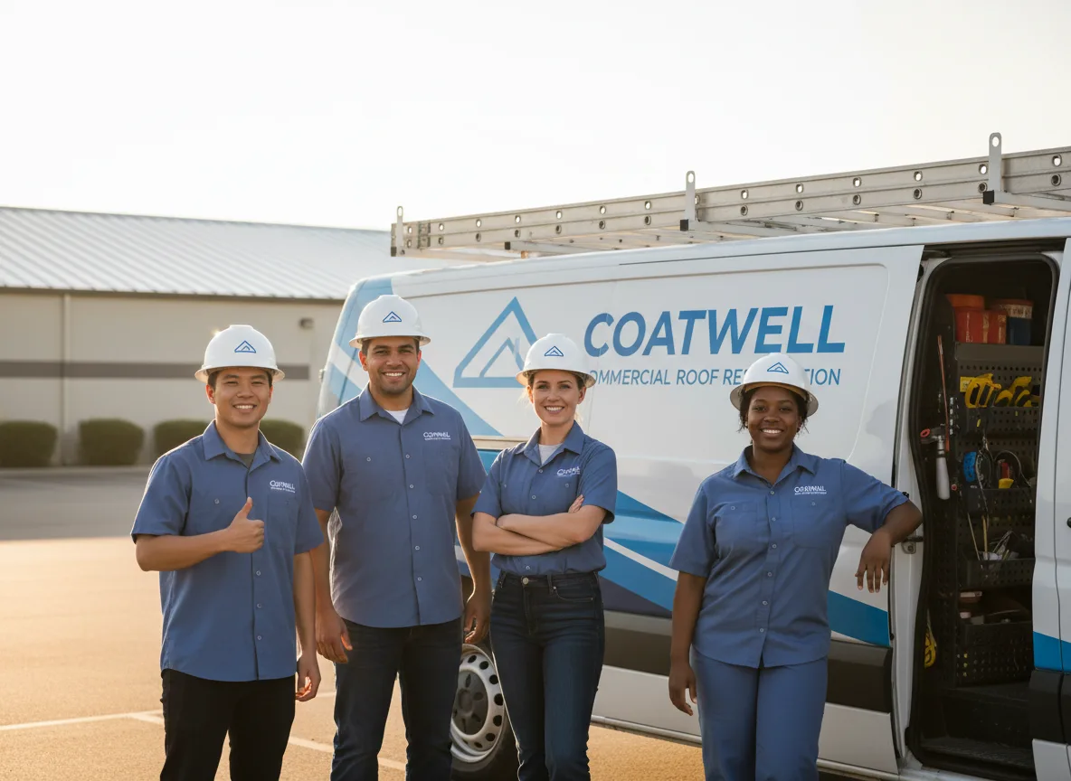 Commercial roof coating company in Schnellville, IN